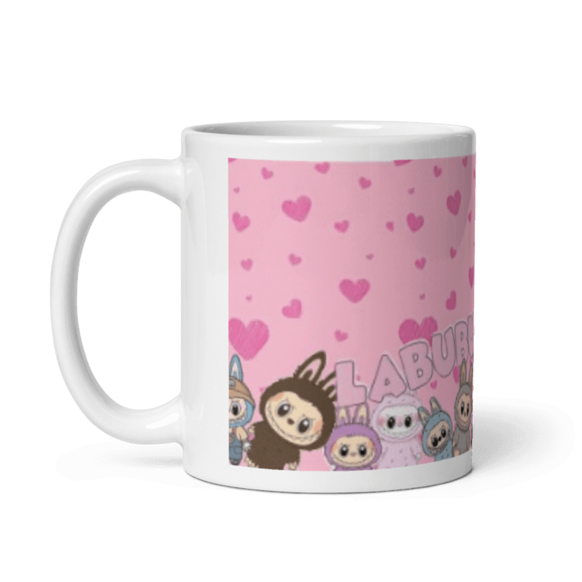Taza labubu. Modelo rosa - 2