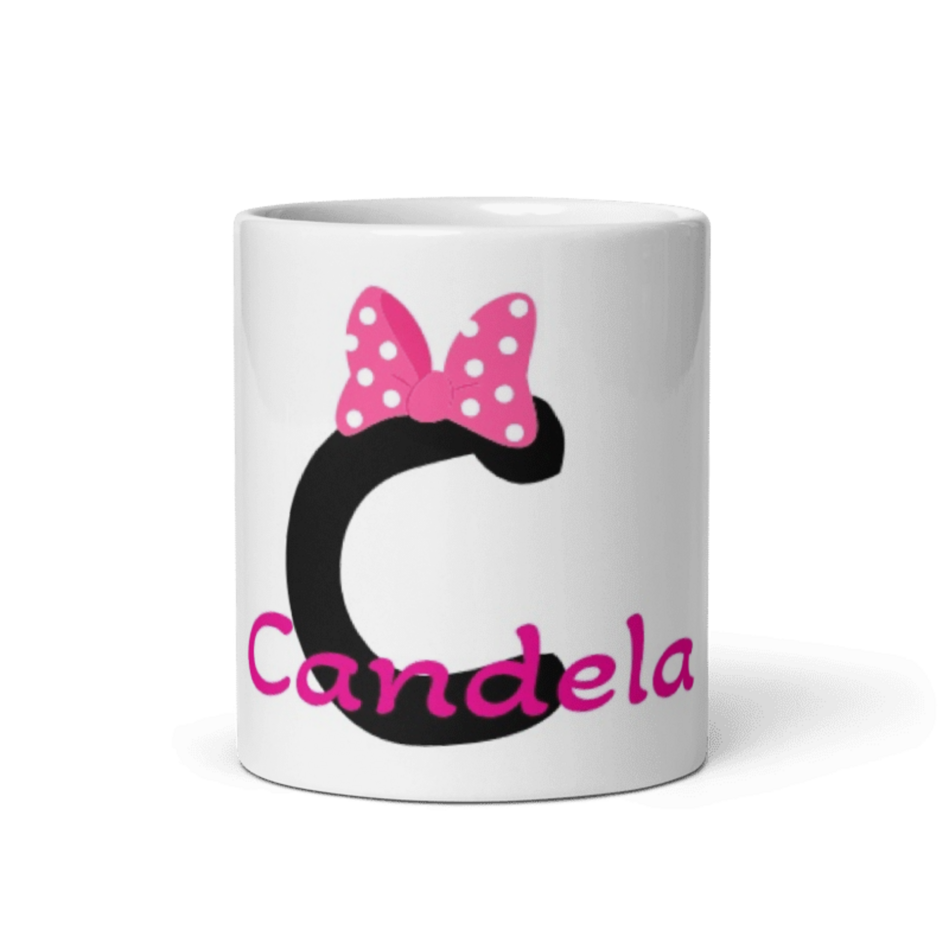 Taza  Inicial+Nombre de Minnie/Mickey - 5