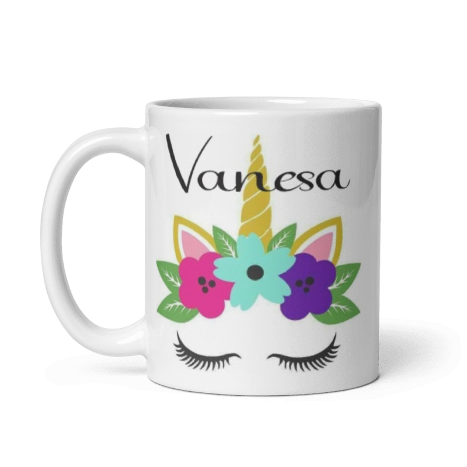 Taza Unicornio +Nombre - 7