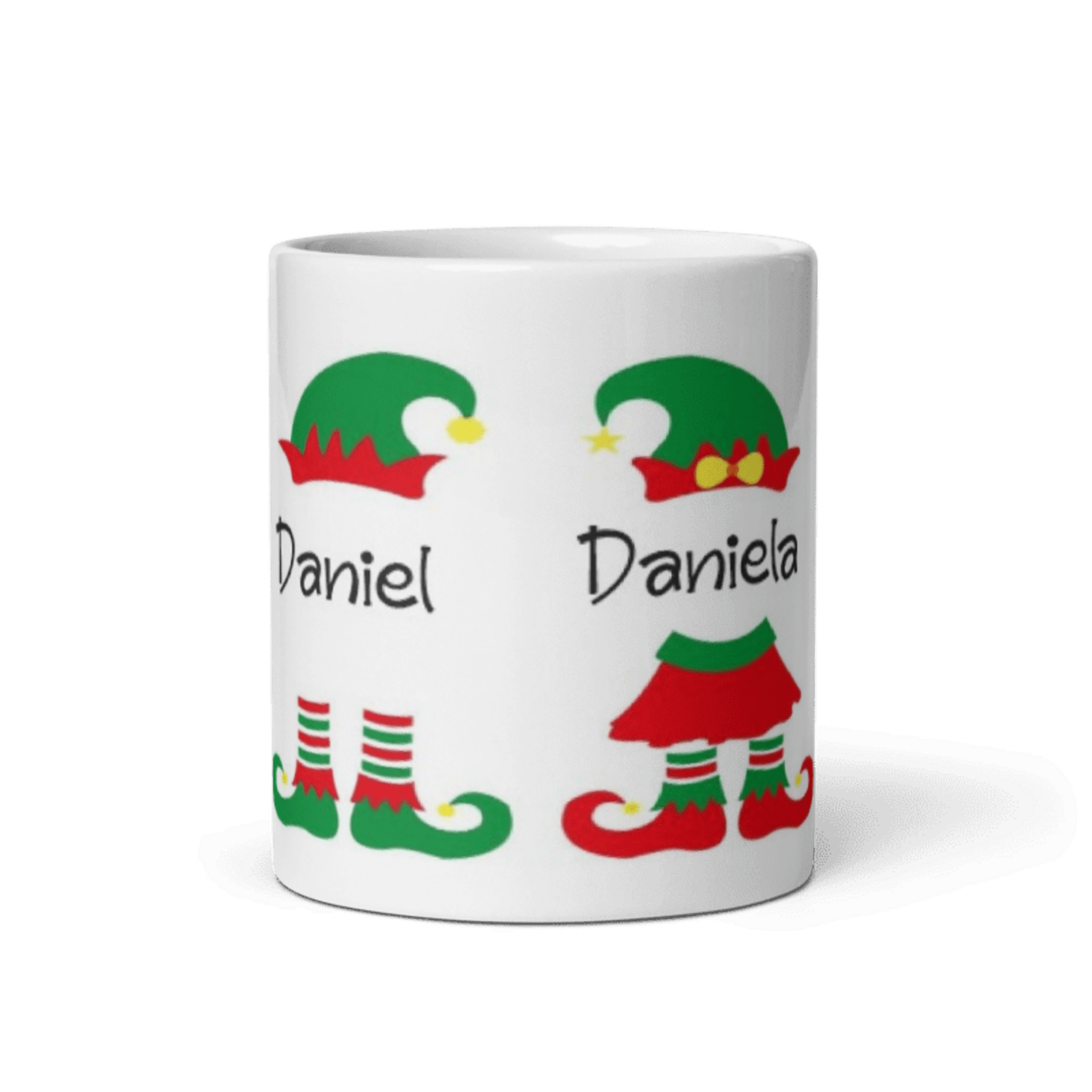 Taza Elfos Navideños con tú nombre - 3