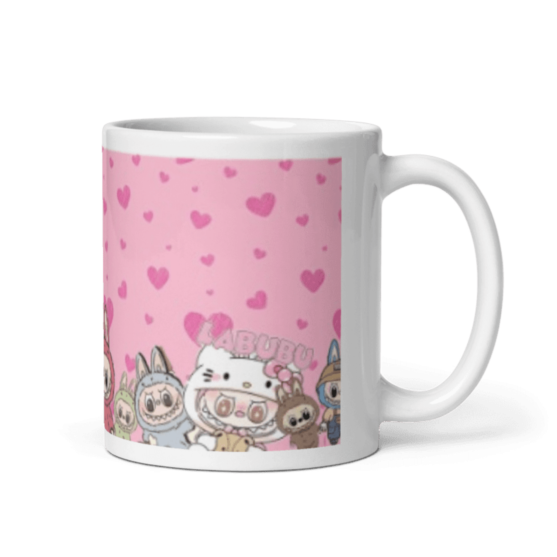 Taza labubu. Modelo rosa - 3