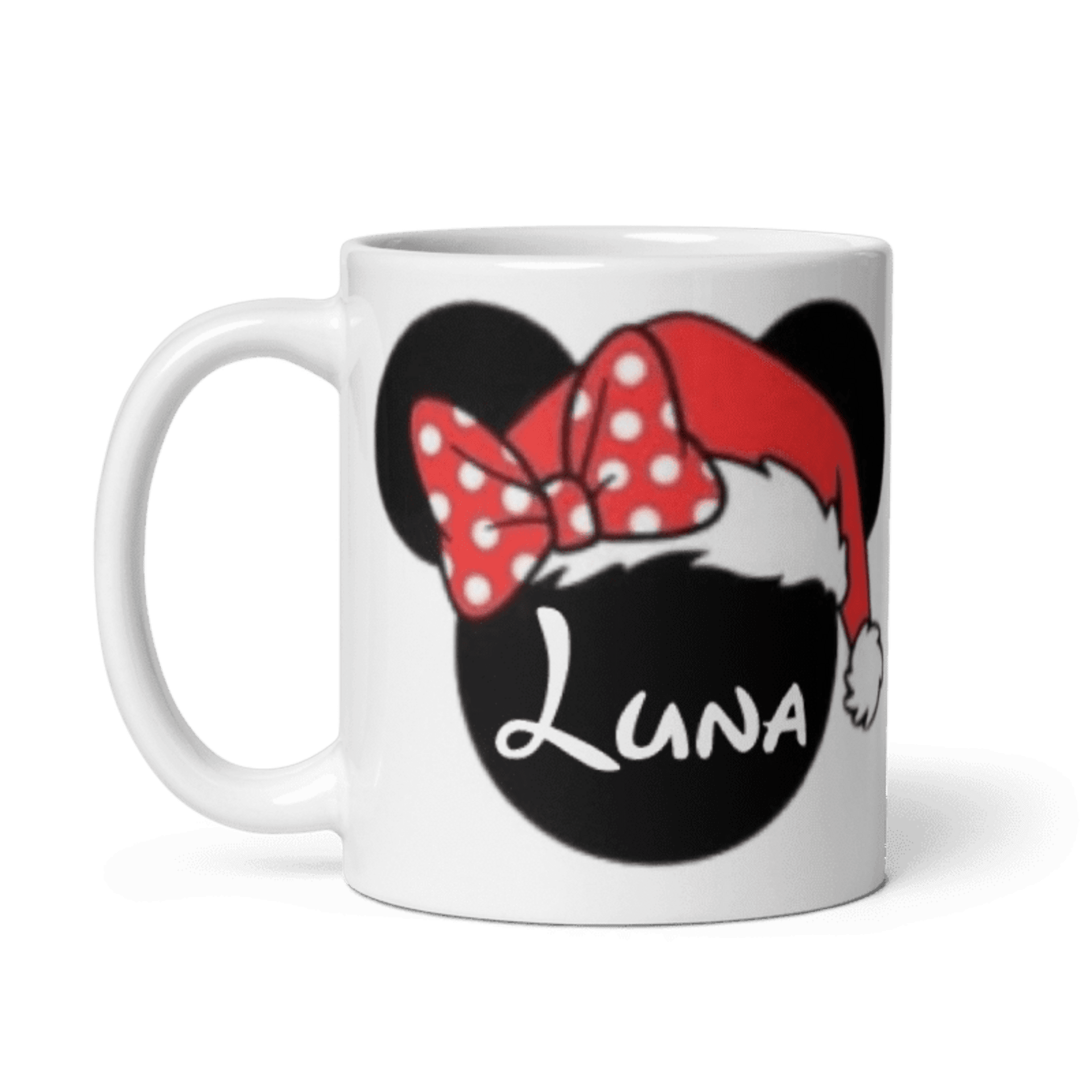 Taza Mickey o Minnie Navideña - 3