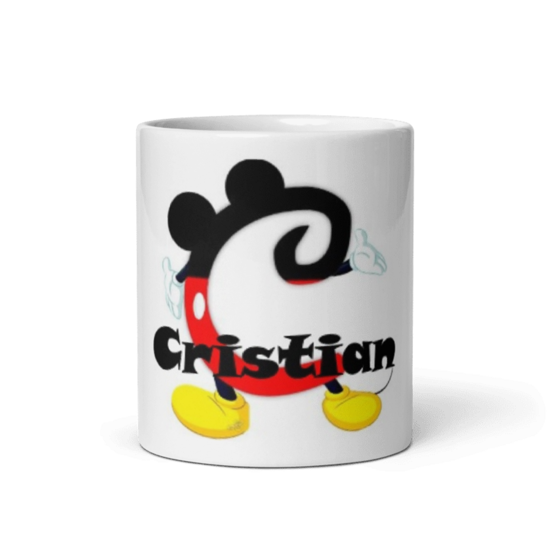 Taza  Inicial+Nombre de Minnie/Mickey - 4