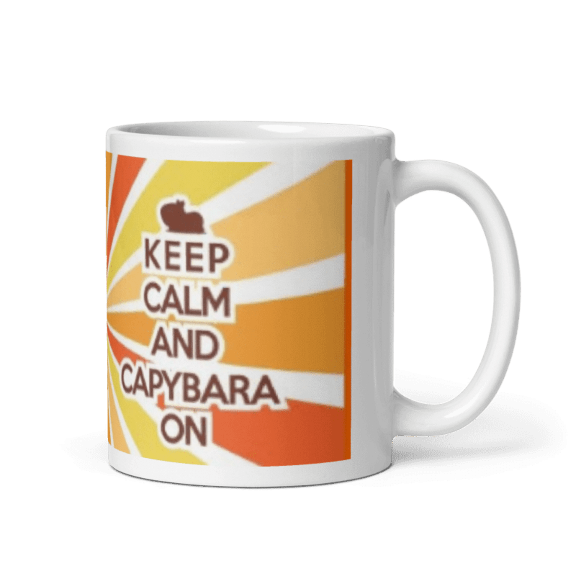Taza capibara. Modelo calma - 3