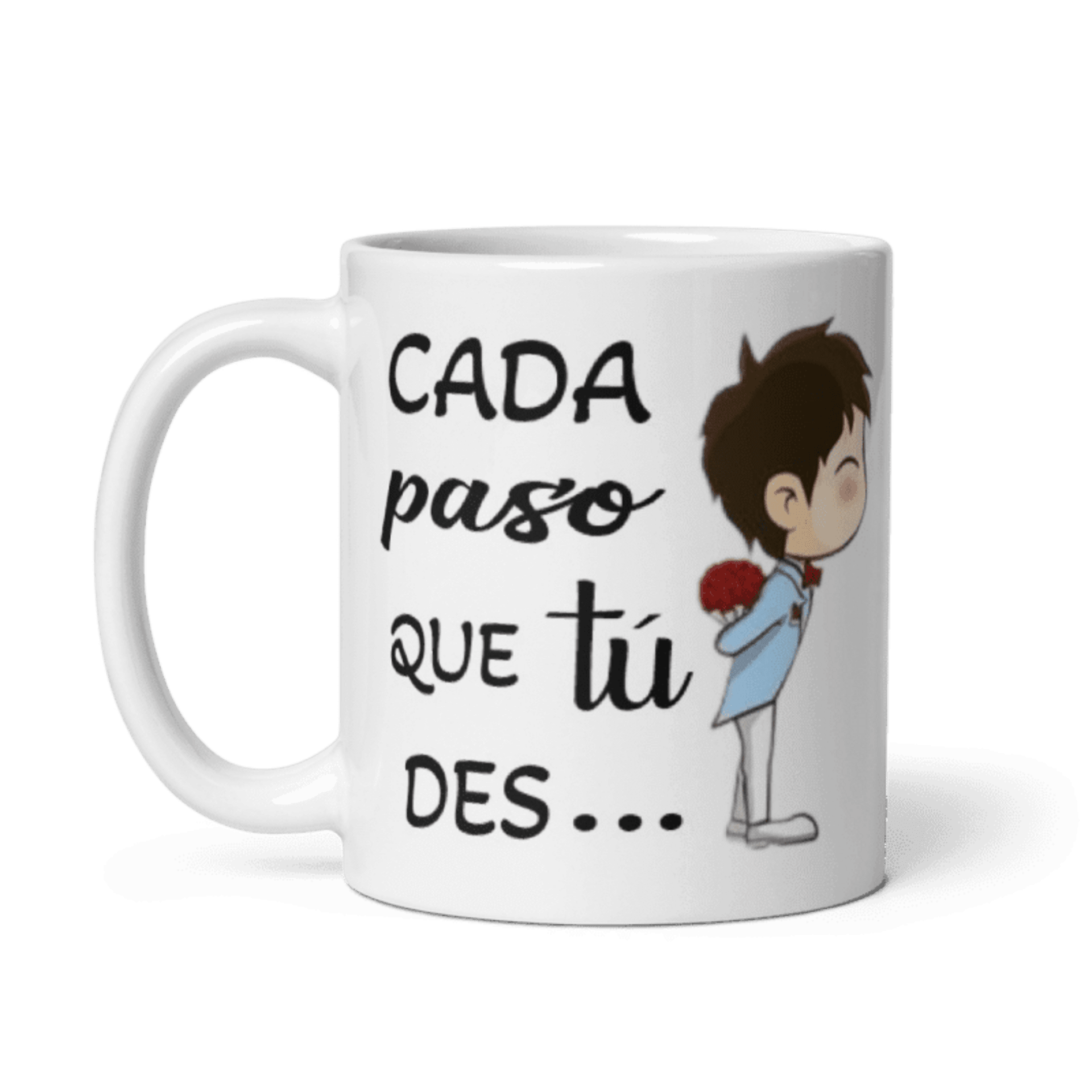 Taza Boda. Modelo Beso. Pack de dos - 2