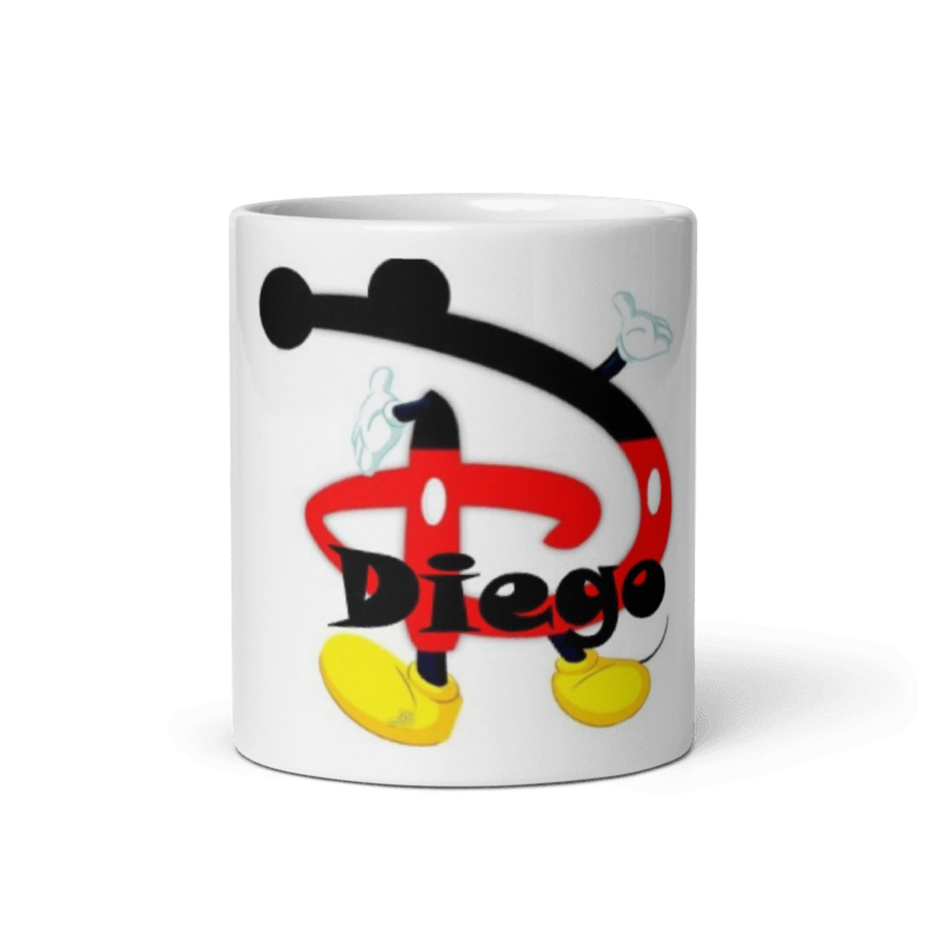 Taza  Inicial+Nombre de Minnie/Mickey - 2