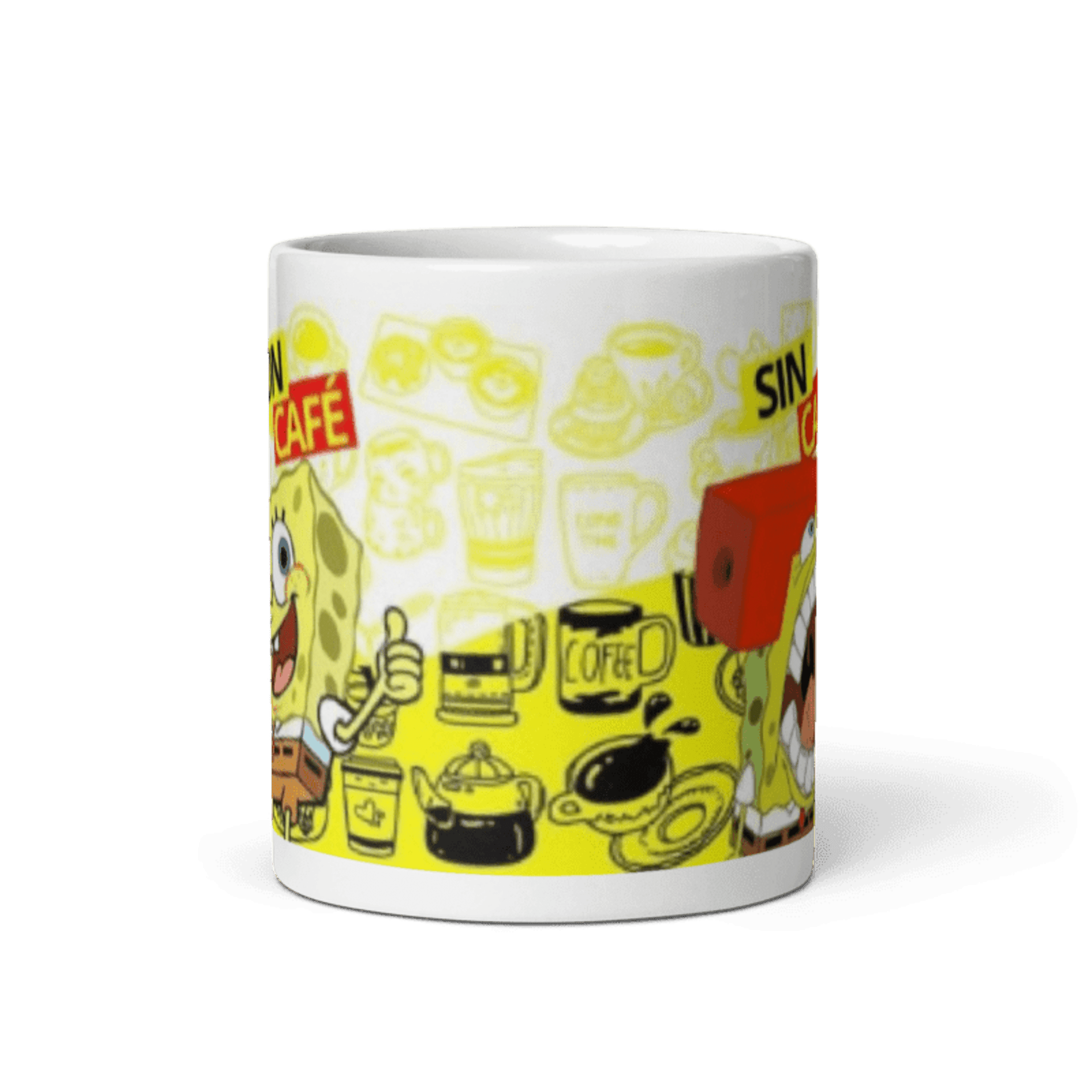 Taza Bob Esponja. Modelo cafe - 3