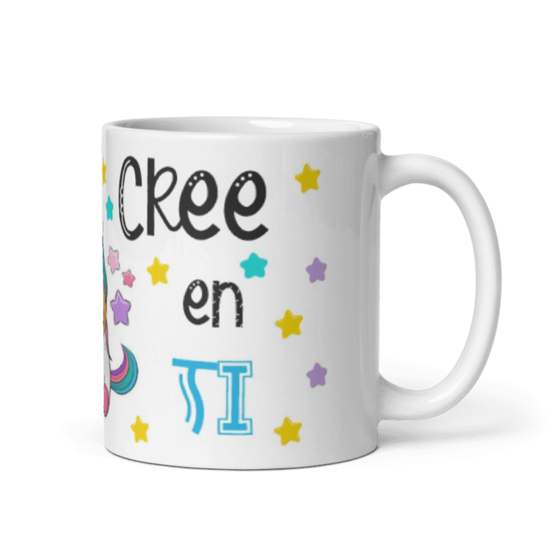 Taza Unicornio Cree en ti - 2