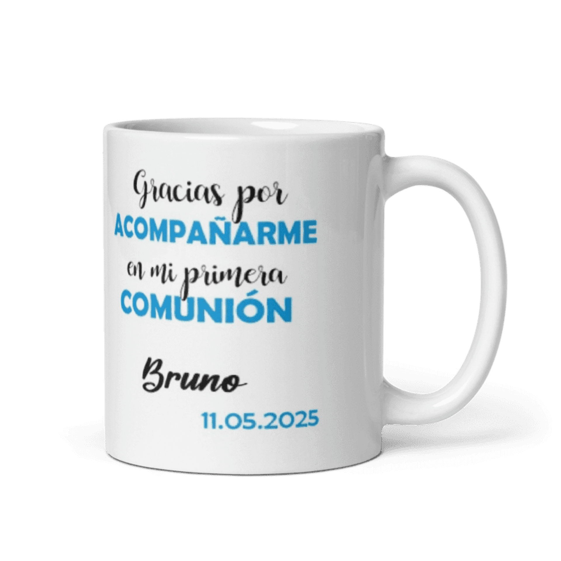 Taza de recuerdo primera comunión. Niño - 2
