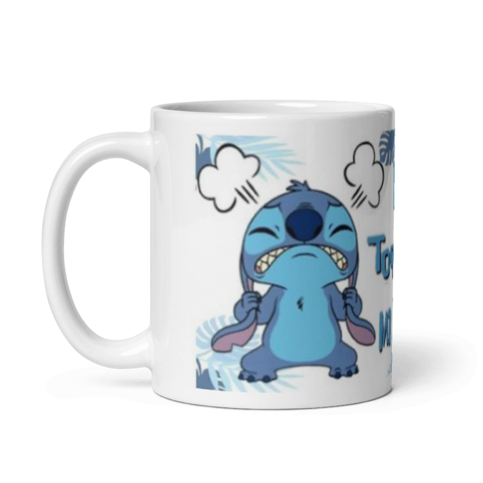 Taza STICH no toques mi taza - 2