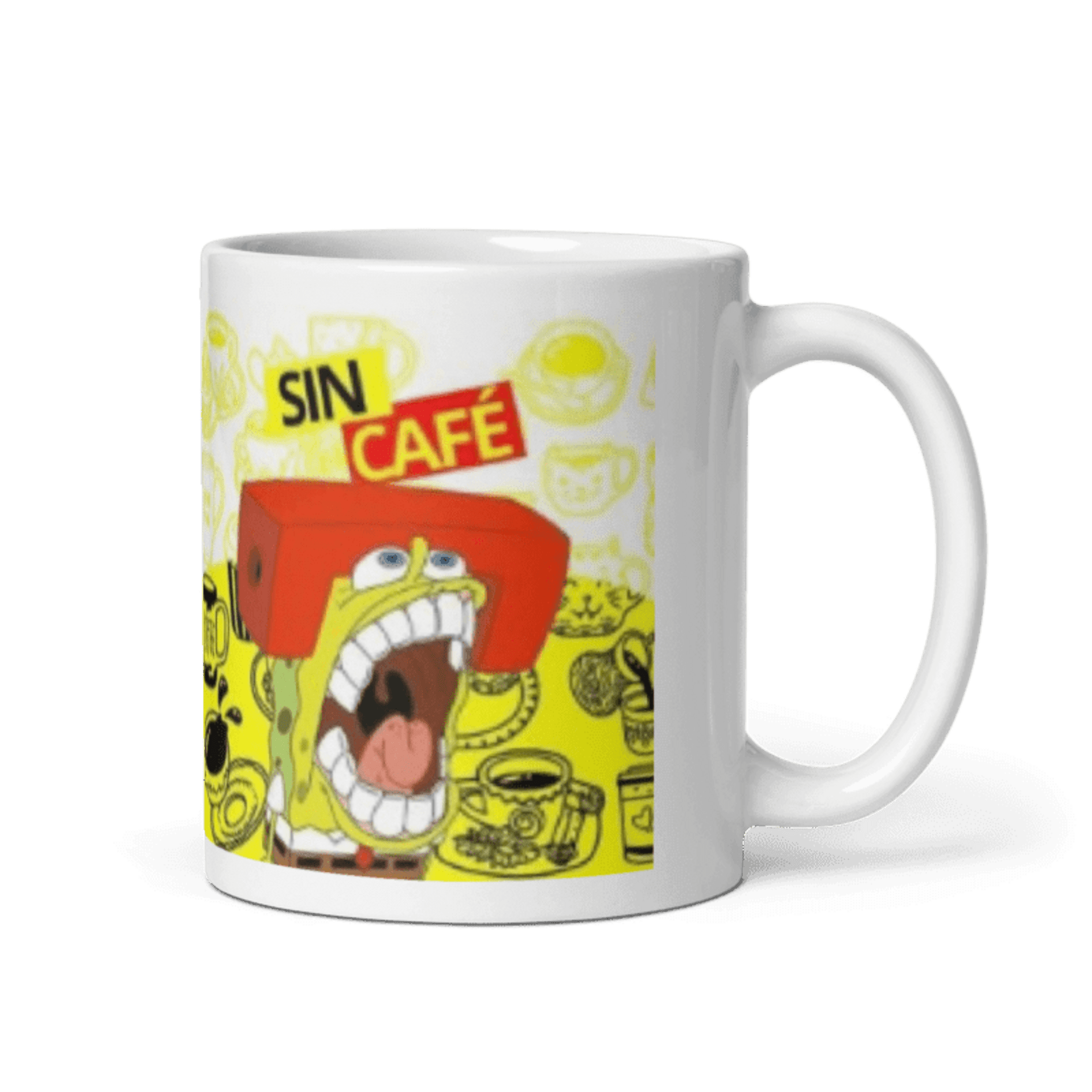 Taza Bob Esponja. Modelo cafe - 2