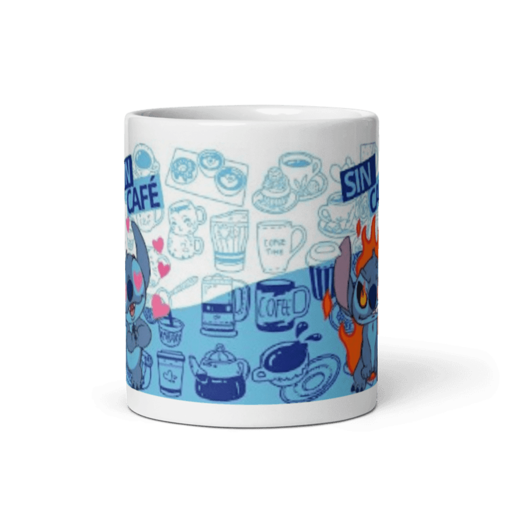 Taza stitch. Modelo cafe - 2