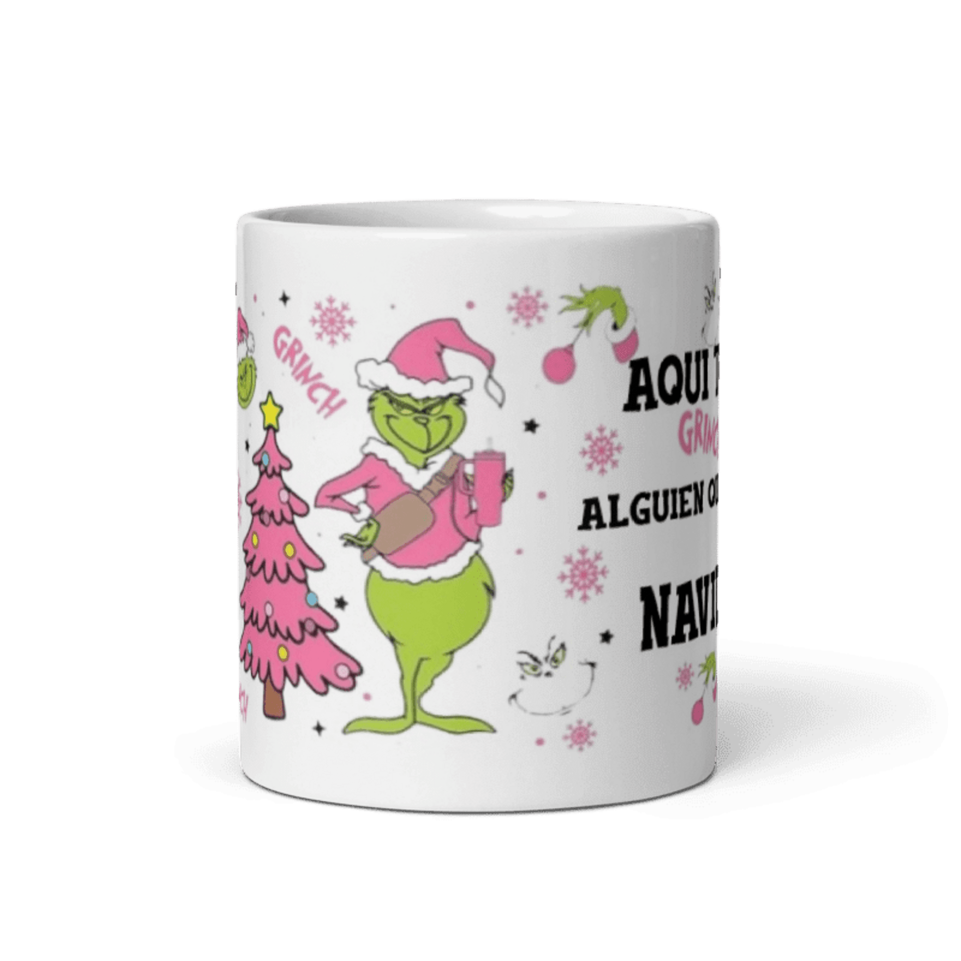 Taza El Grinch. Modelo odia la navidad - 2