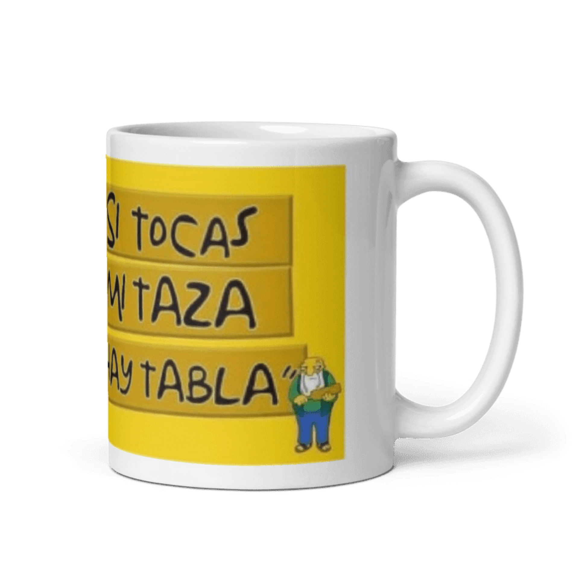 Taza personaje de los simpsons. Modelo hay tabla - 3