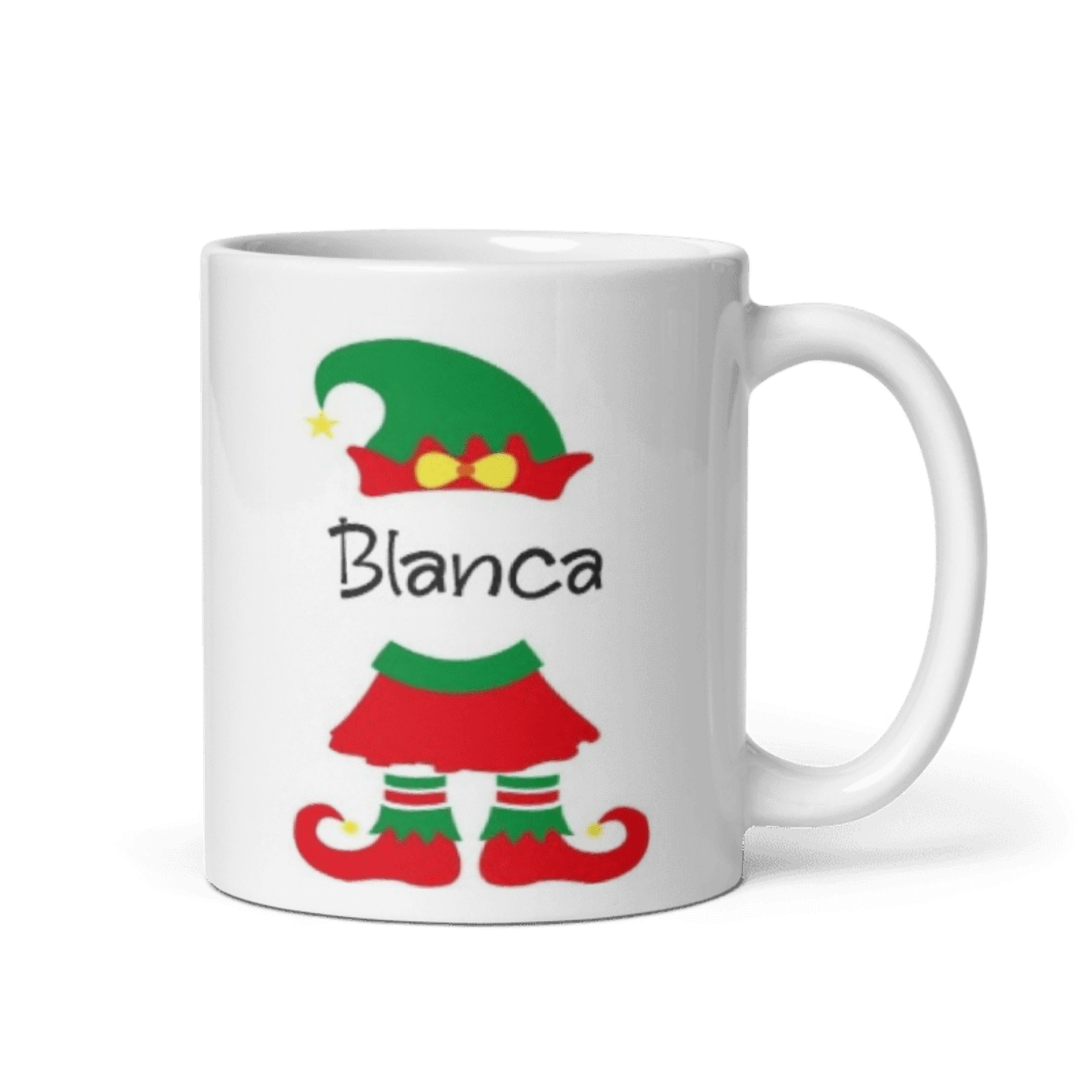Taza Elfos Navideños con tú nombre - 2