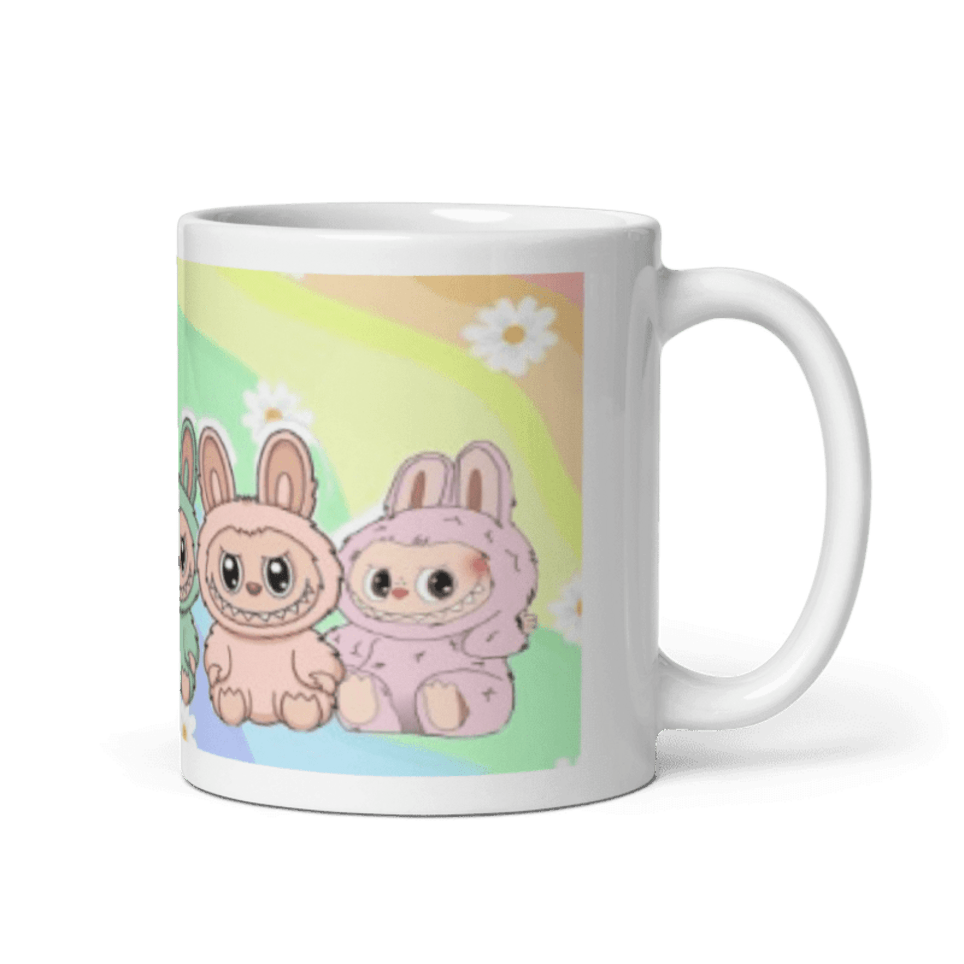 Taza labubu. Modelo arcoiris - 3