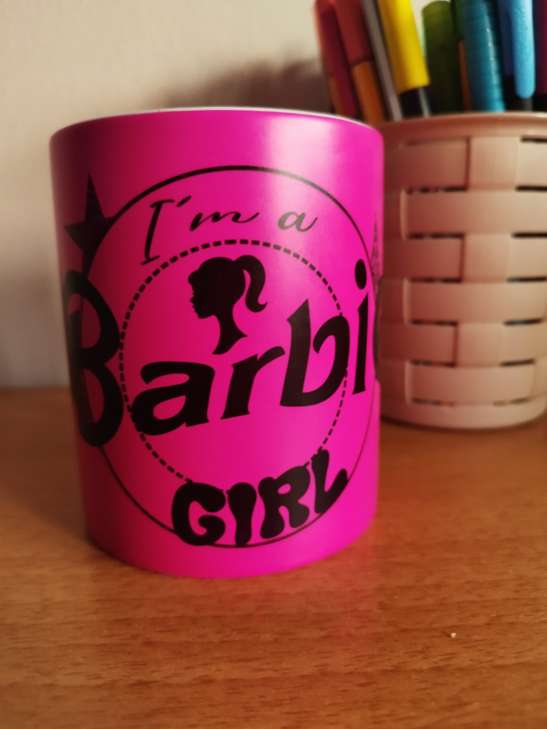 Taza Neon Rosa Barbie - 2