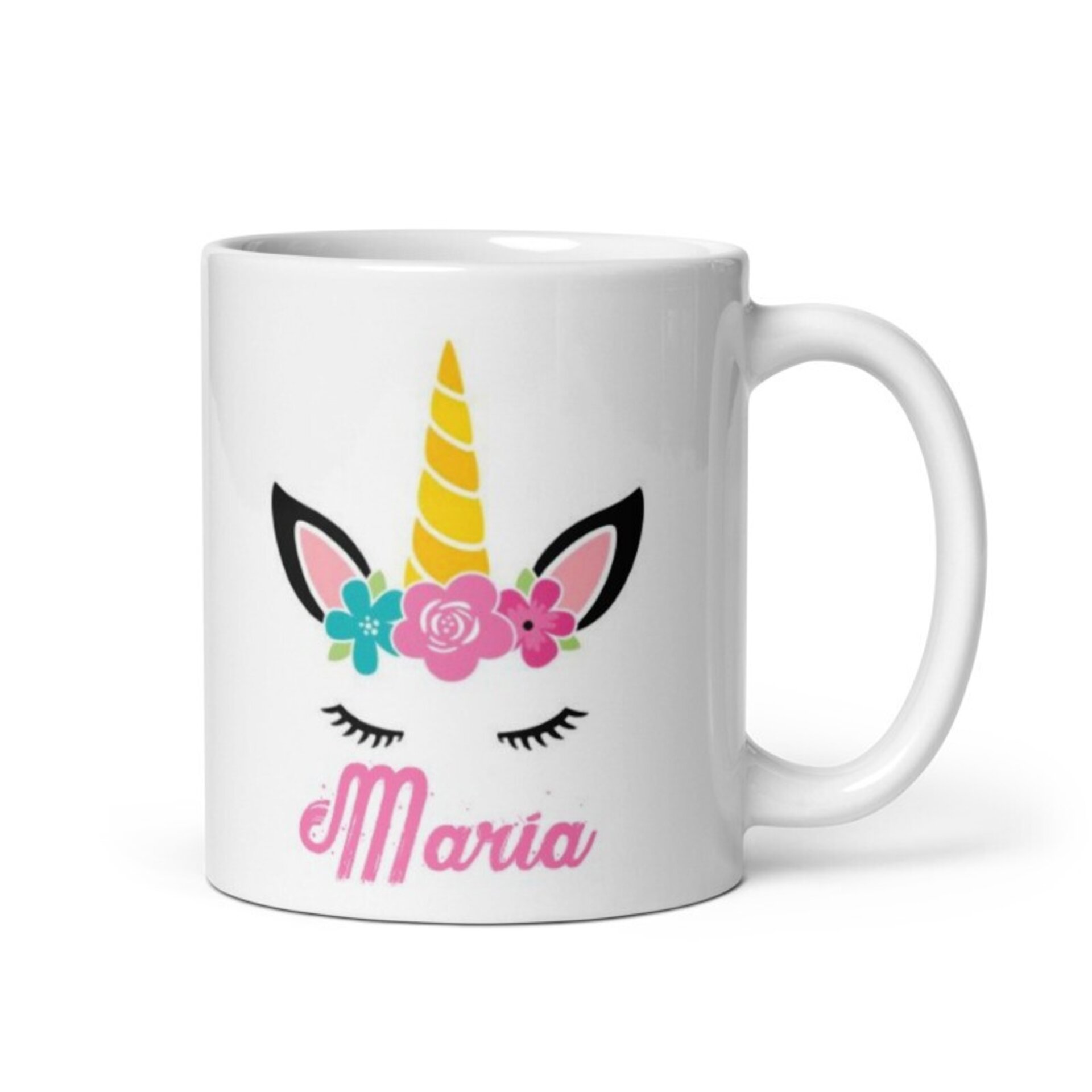 Taza Unicornio +Nombre - 2