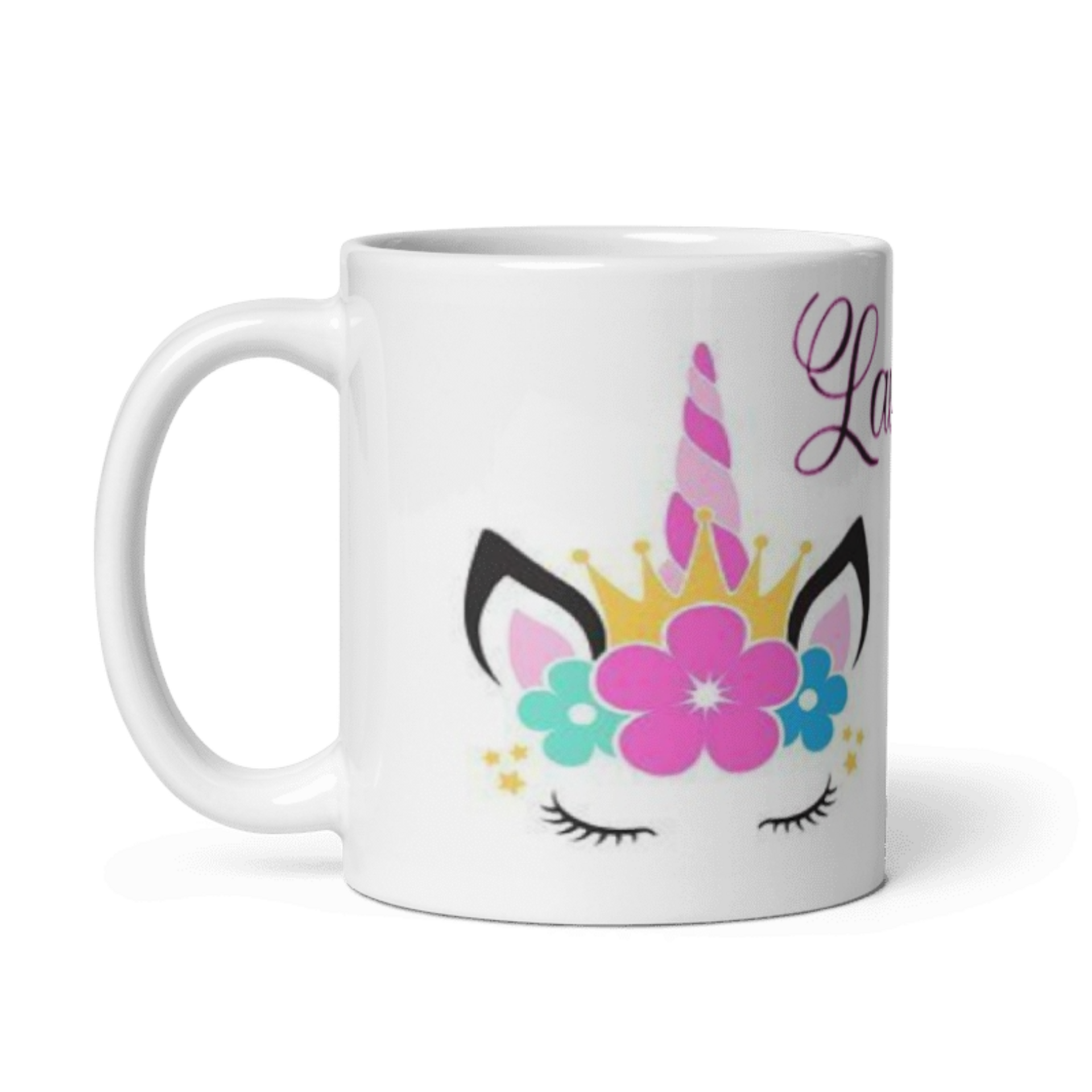 Taza Unicornio +Nombre - 3