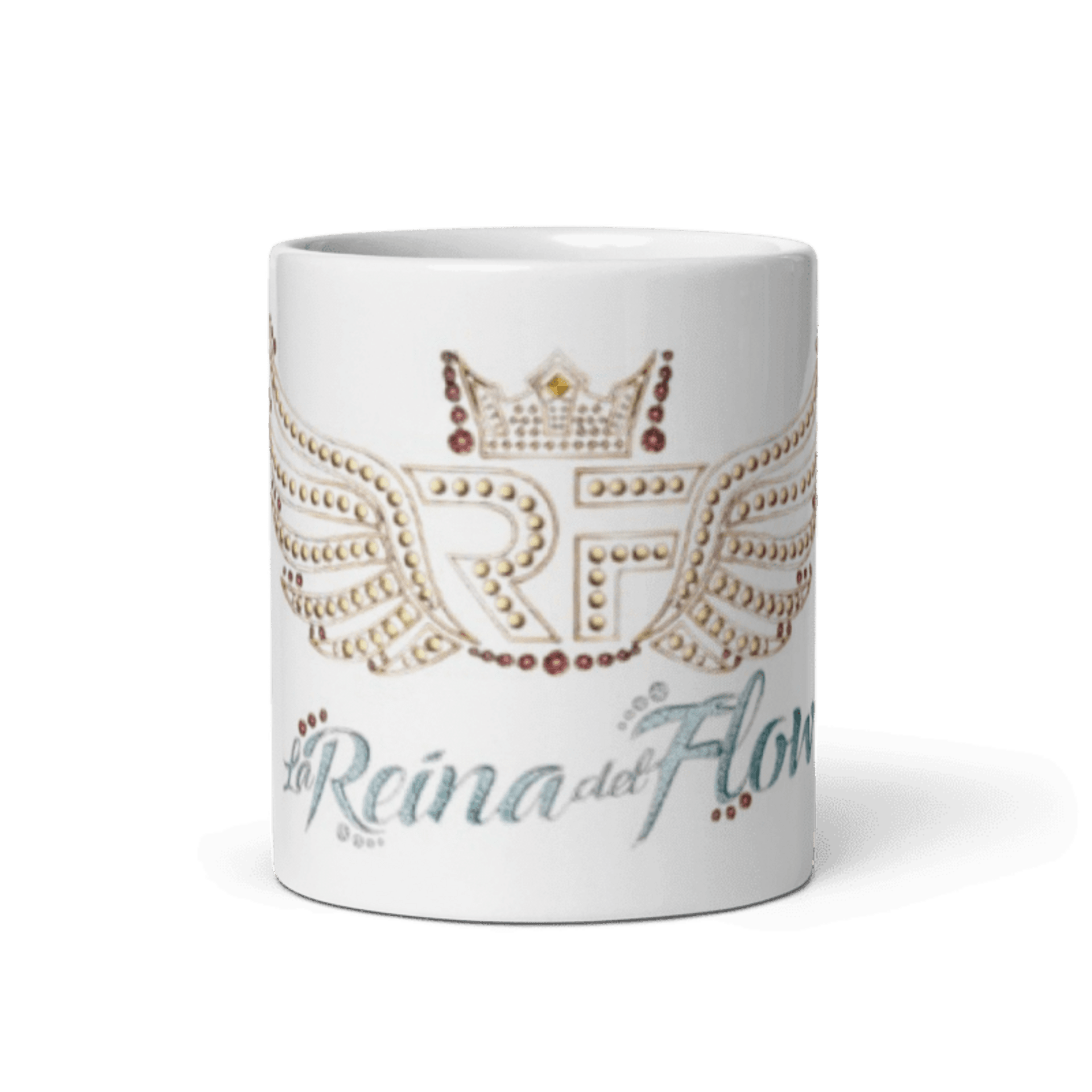 Taza Logo La reina del flow - 2