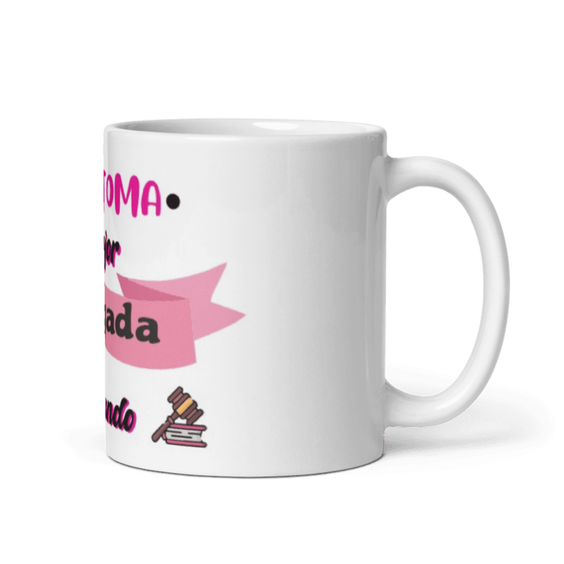 Taza Aquí toma la mejor abogada - 2