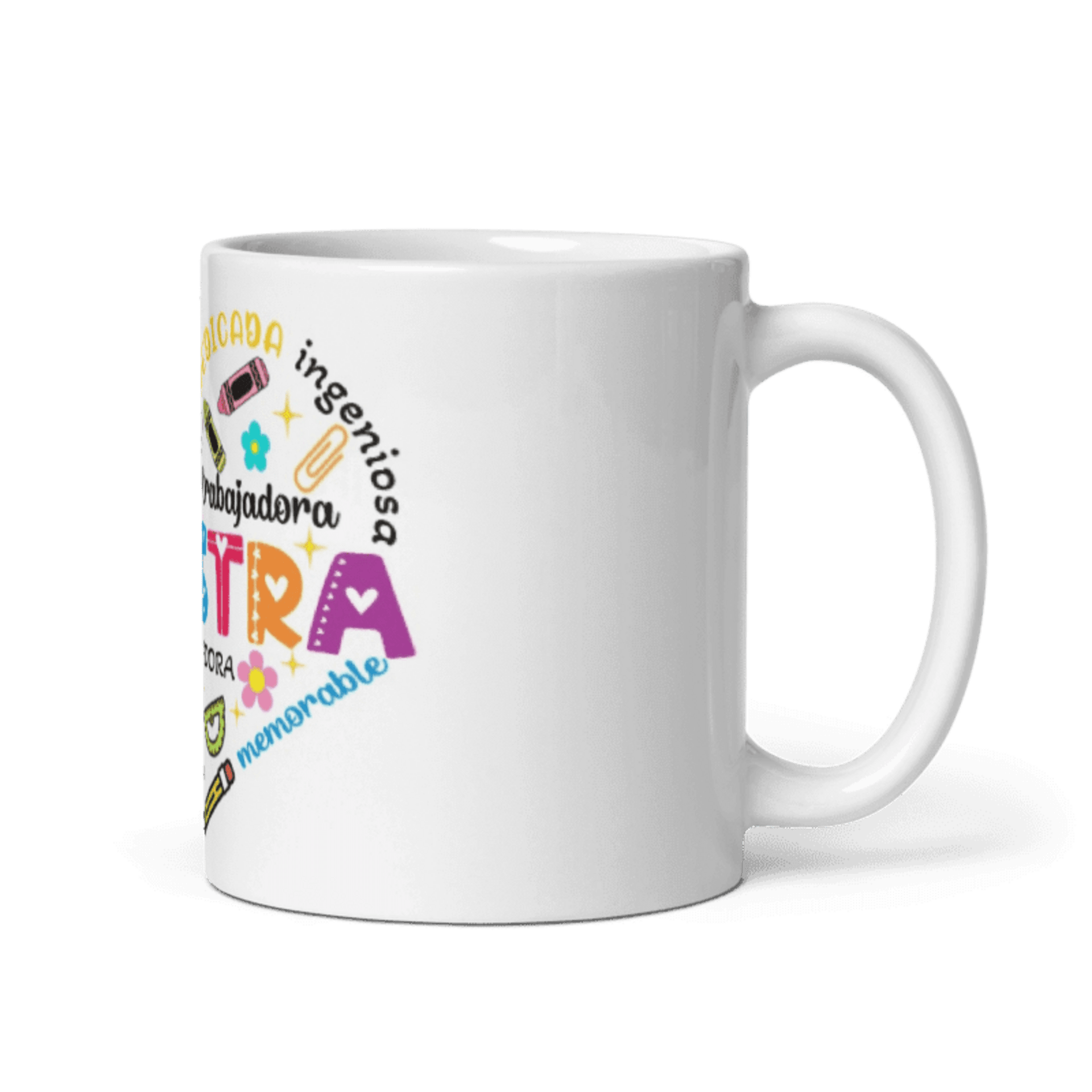 Taza Maestra. Modelo corazón - 3