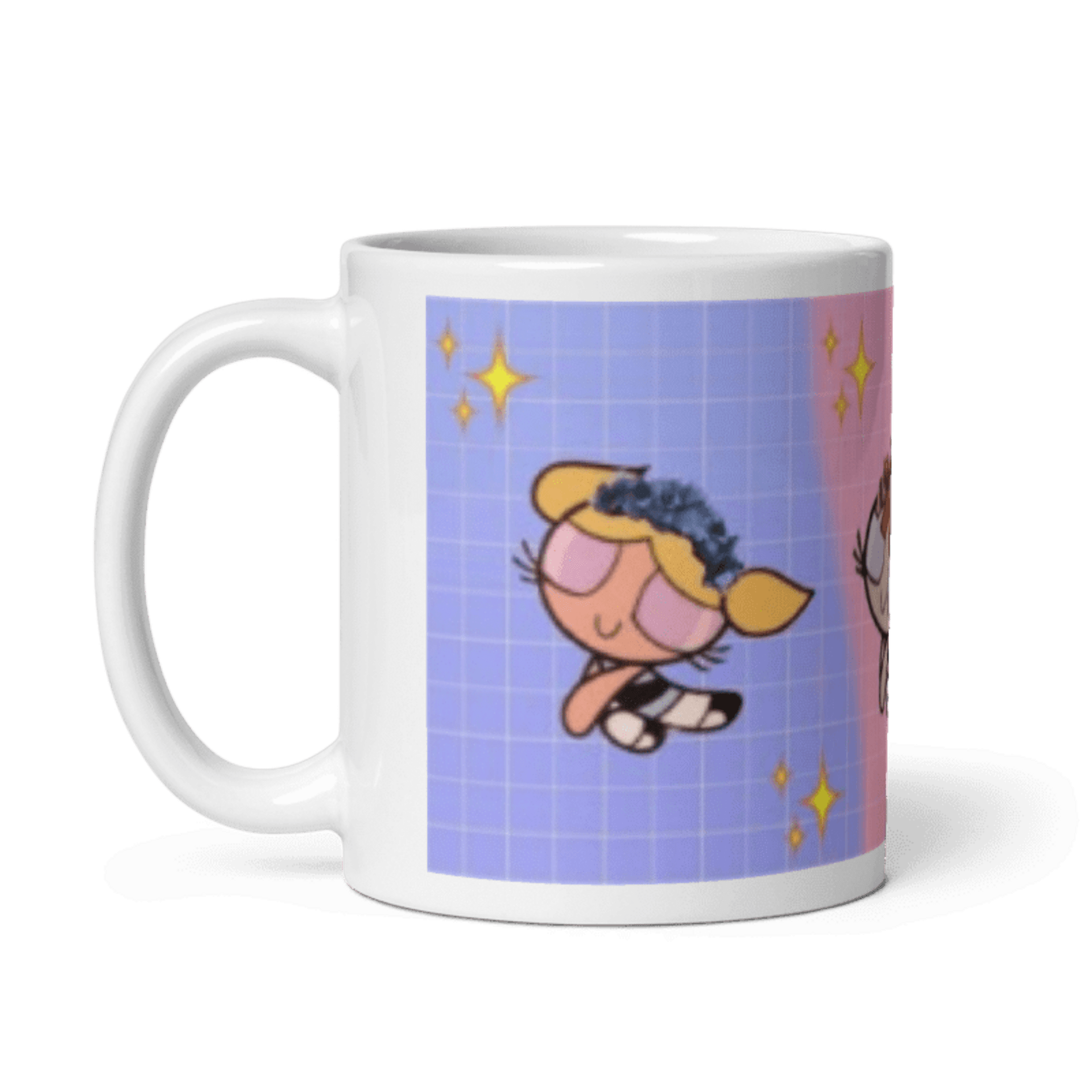 taza supernenas. Modelo trio de colores - 3